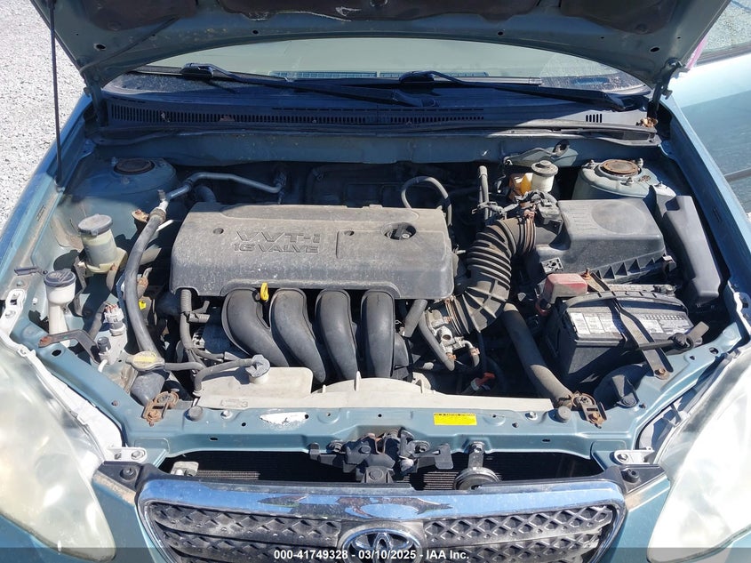 2006 TOYOTA COROLLA VIN: 2T1BR32E46C644611