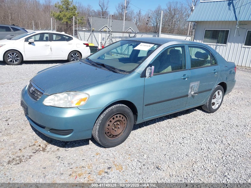 2006 TOYOTA COROLLA VIN: 2T1BR32E46C644611