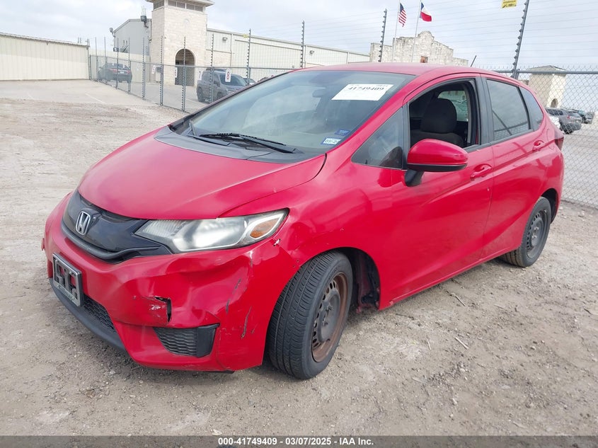 2016 HONDA FIT VIN: JHMGK5H58GX024844