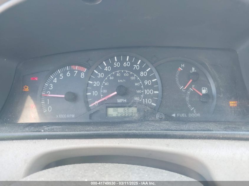 2005 Toyota Corolla Ce VIN: JTDBR32E050056617 Lot: 41749530