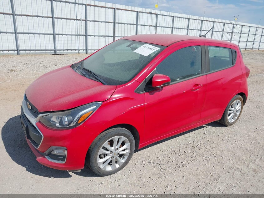 Vin: kl8cd6sa5lc451169, lot: 42240520, chevrolet spark fwd 1lt automatic 20202