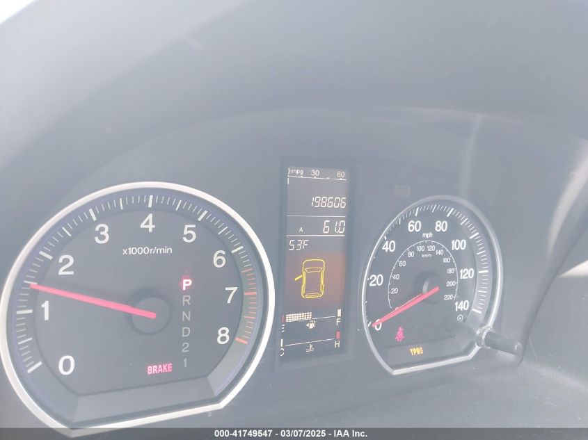 2007 Honda Cr-V Ex-L VIN: JHLRE38777C006756 Lot: 41749547