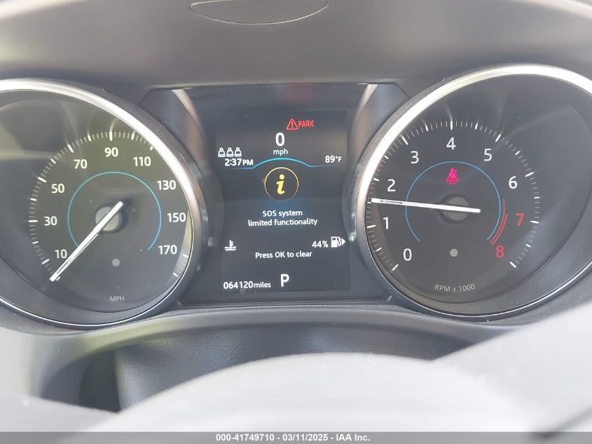 2020 Jaguar F-Pace Premium P250 Awd Automatic VIN: SADCJ2FX2LA621639 Lot: 41749710