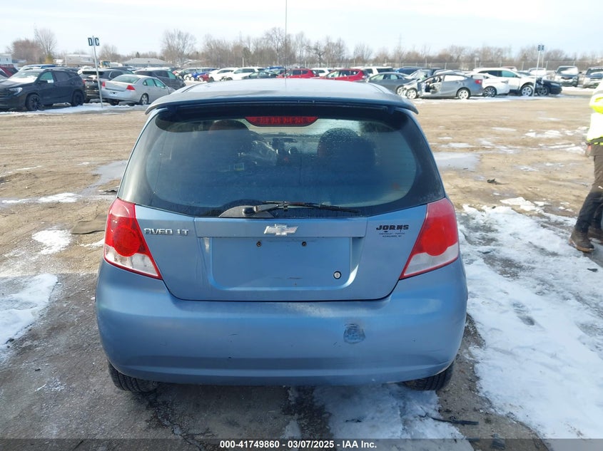 2006 CHEVROLET AVEO VIN: KL1TG66696B617960