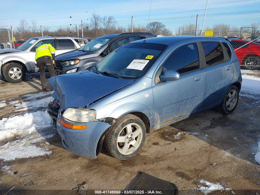 2006 CHEVROLET AVEO VIN: KL1TG66696B617960