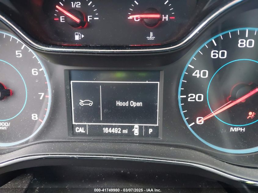 2017 Chevrolet Cruze Lt Auto VIN: 1G1BE5SM9H7100634 Lot: 41749980