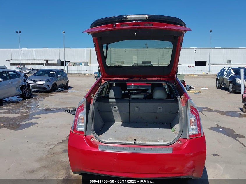 2012 TOYOTA PRIUS VIN: JTDKN3DU2C1502144