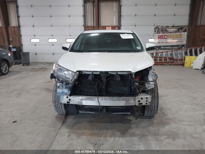 2017 Toyota Highlander Le VIN: 5TDBZRFH1HS448059 Lot: 41750479