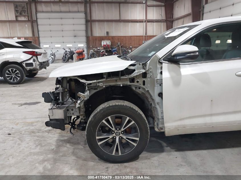 2017 Toyota Highlander Le VIN: 5TDBZRFH1HS448059 Lot: 41750479