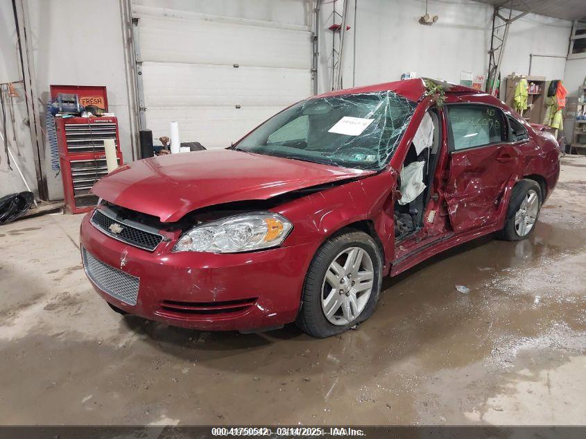 2013 CHEVROLET IMPALA LT - 2G1WB5E32D1147881