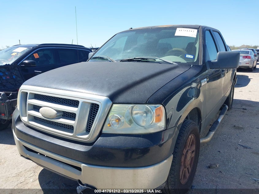 2007 FORD F150 VIN: 1FTRW12W87KD13034