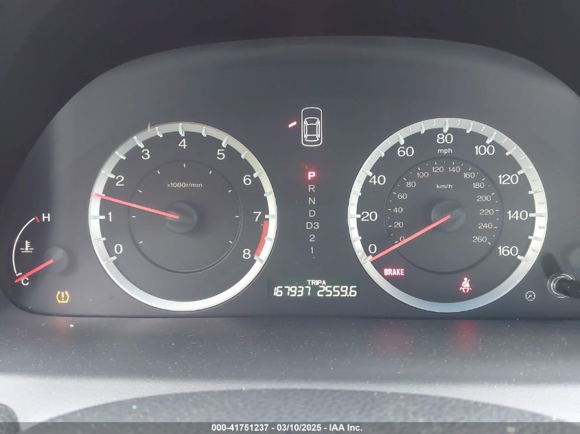 2011 Honda Accord 2.4 Ex-L VIN: 1HGCP2F88BA016592 Lot: 41751237