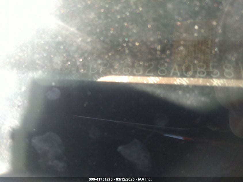 2008 Honda Accord 3.5 Ex-L VIN: 1HGCP36828A085812 Lot: 41751273