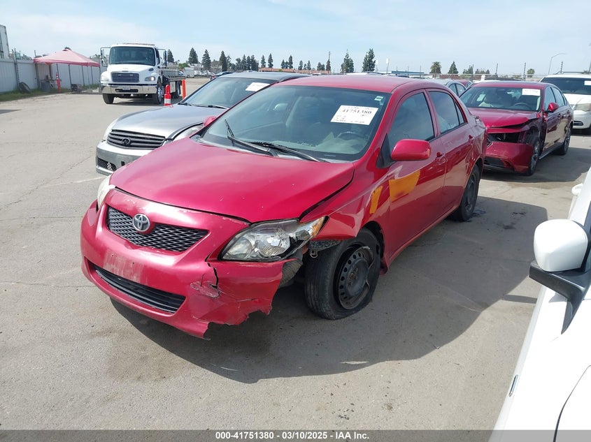 2010 TOYOTA COROLLA VIN: 1NXBU4EE1AZ184637