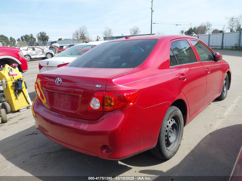 2010 TOYOTA COROLLA VIN: 1NXBU4EE1AZ184637