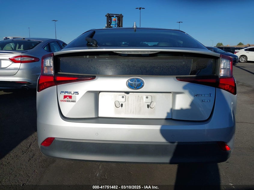 2019 TOYOTA PRIUS VIN: JTDKARFU0K3097075
