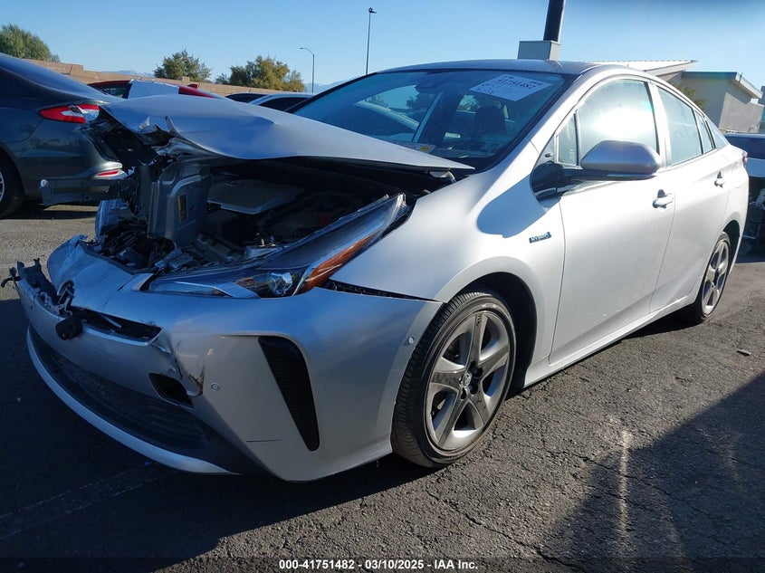 2019 TOYOTA PRIUS VIN: JTDKARFU0K3097075
