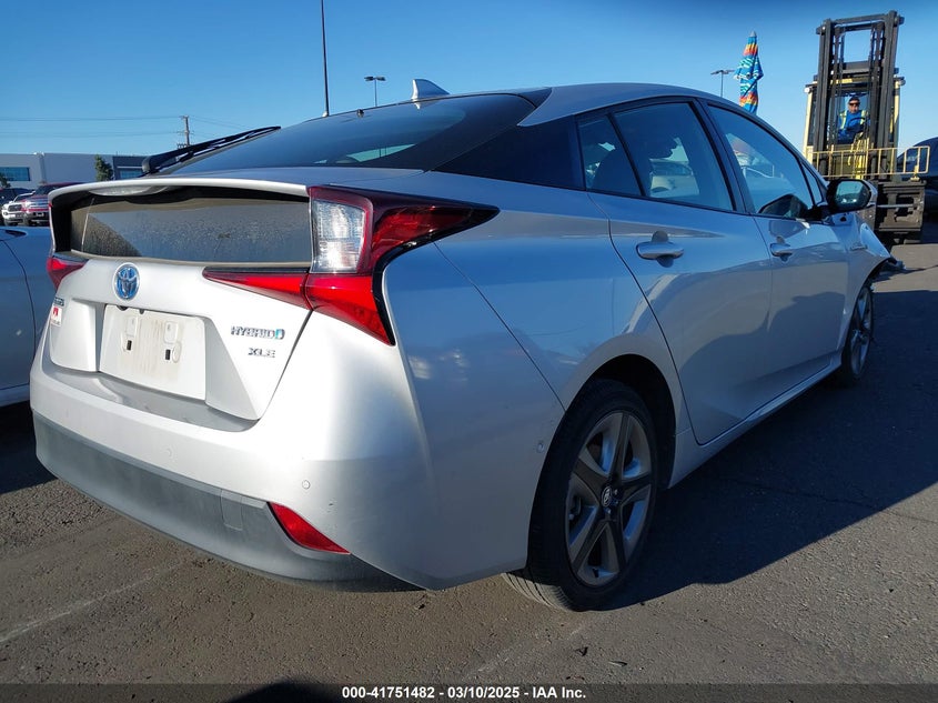 2019 TOYOTA PRIUS VIN: JTDKARFU0K3097075