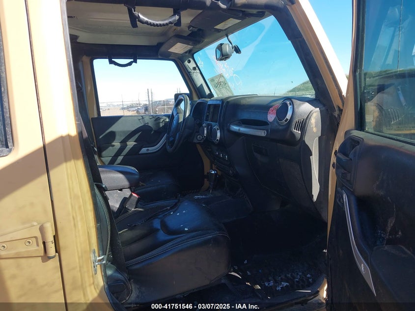 2013 JEEP WRANGLER UNLIMITED VIN: 1C4BJWFG3DL632668