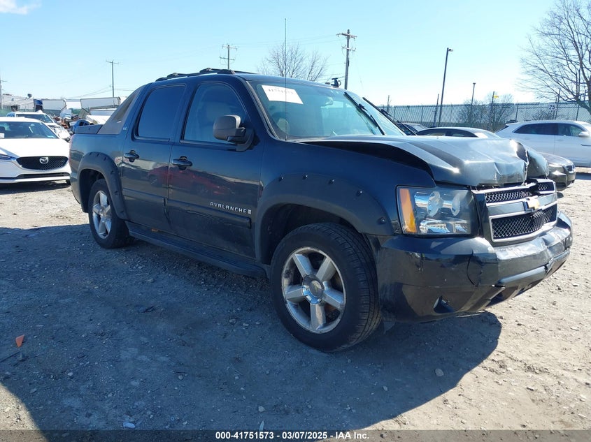 2007 CHEVROLET AVALANCHE 1500 VIN: 3GNFK12387G177023