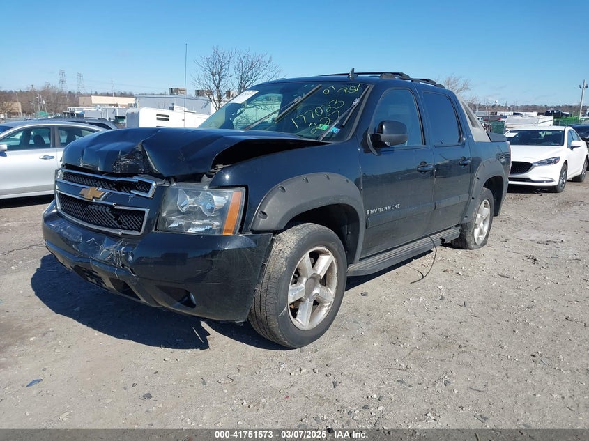 2007 CHEVROLET AVALANCHE 1500 VIN: 3GNFK12387G177023