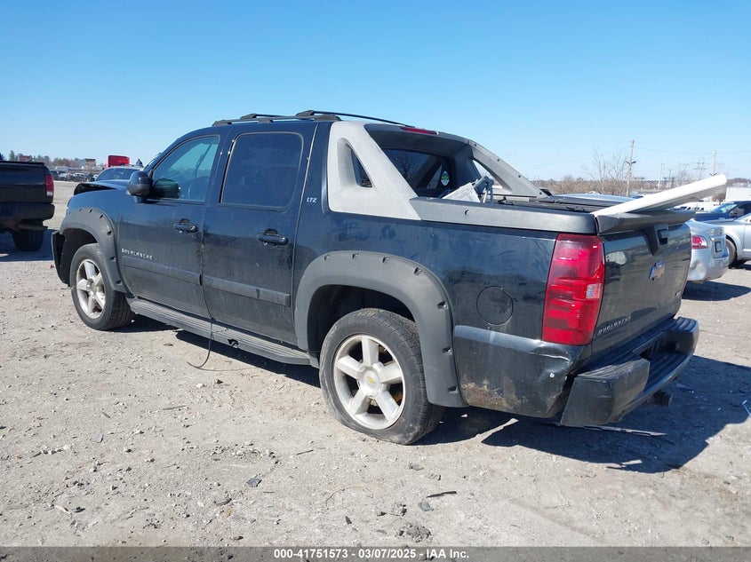 2007 CHEVROLET AVALANCHE 1500 VIN: 3GNFK12387G177023