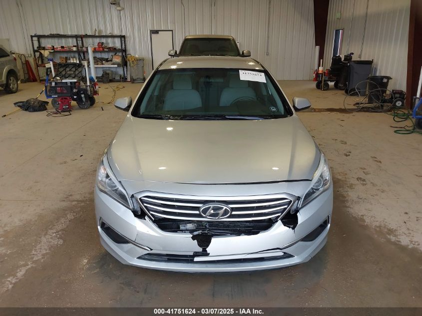 2017 Hyundai Sonata VIN: 5NPE24AF0HH487466 Lot: 41751624