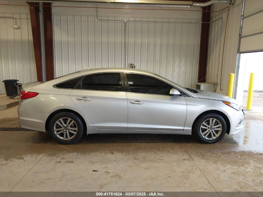 2017 Hyundai Sonata VIN: 5NPE24AF0HH487466 Lot: 41751624