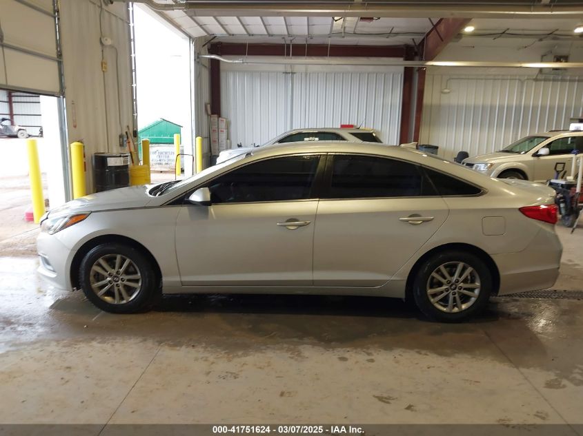 2017 Hyundai Sonata VIN: 5NPE24AF0HH487466 Lot: 41751624