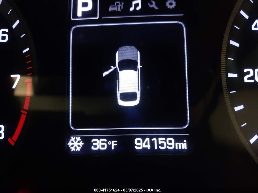 2017 Hyundai Sonata VIN: 5NPE24AF0HH487466 Lot: 41751624