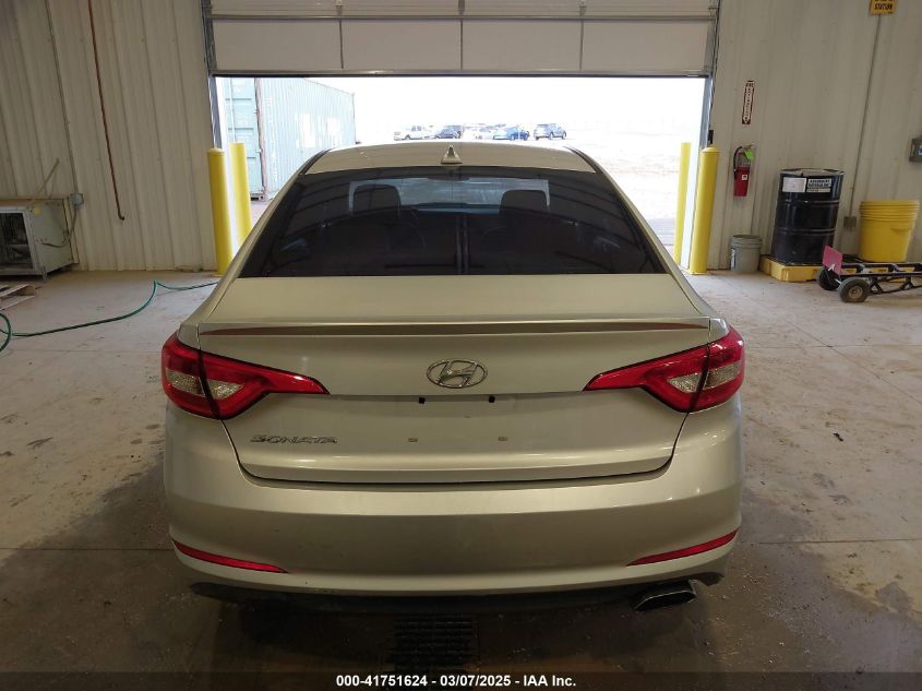2017 Hyundai Sonata VIN: 5NPE24AF0HH487466 Lot: 41751624