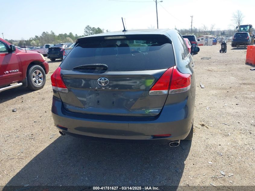2012 Toyota Venza Limited V6 VIN: 4T3ZK3BB0CU051838 Lot: 41751627