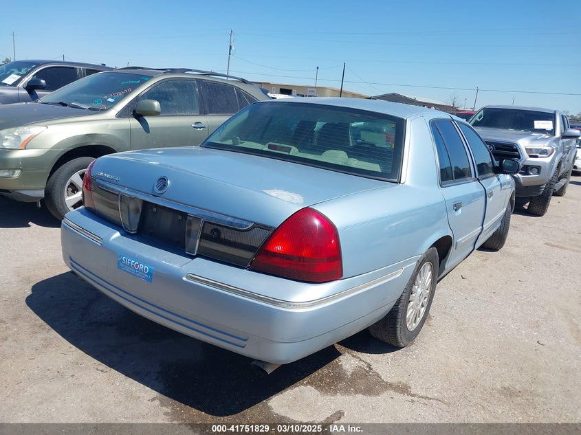 2006 MERCURY GRAND MARQUIS VIN: 2MEFM75V66X640766