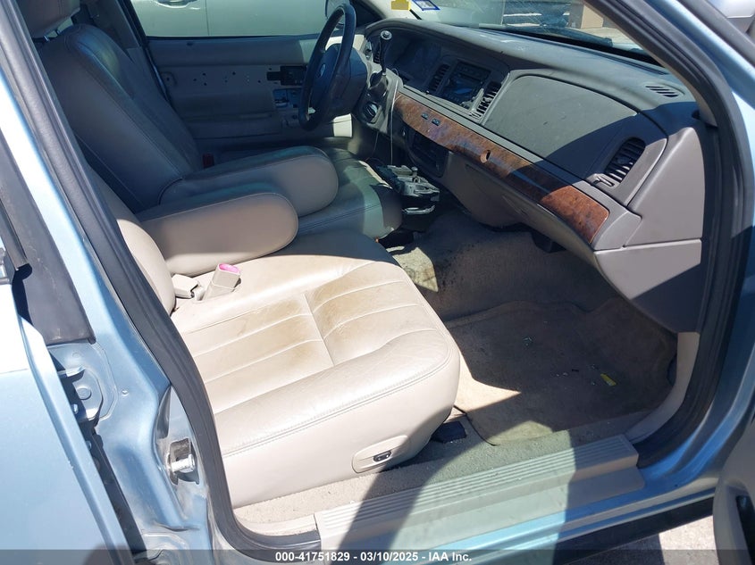 2006 MERCURY GRAND MARQUIS VIN: 2MEFM75V66X640766