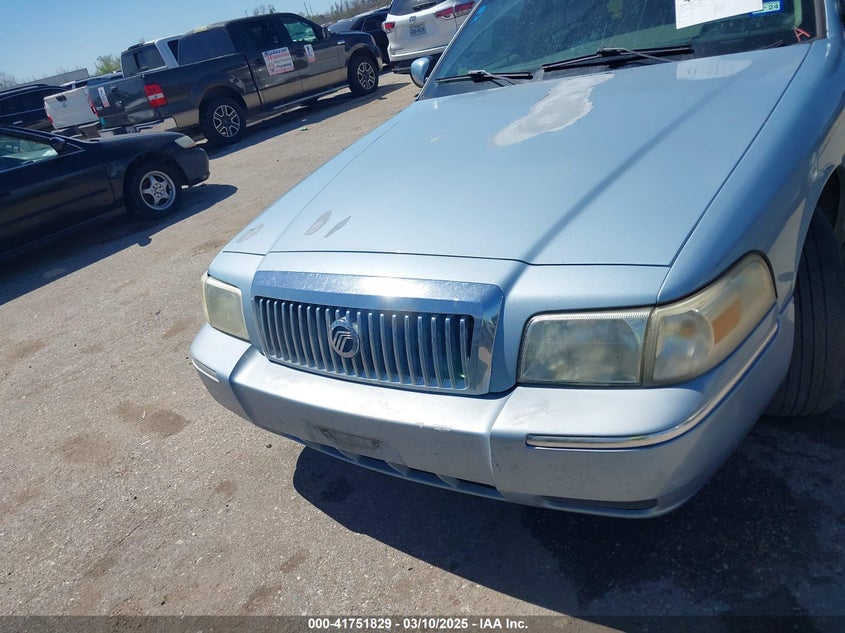 2006 MERCURY GRAND MARQUIS VIN: 2MEFM75V66X640766