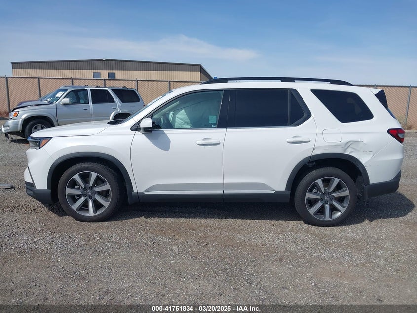 2025 Honda Pilot Elite VIN: 5FNYG1H86SB055202 Lot: 41751834
