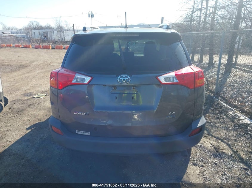 2013 TOYOTA RAV4 LE - 2T3BFREV3DW009437
