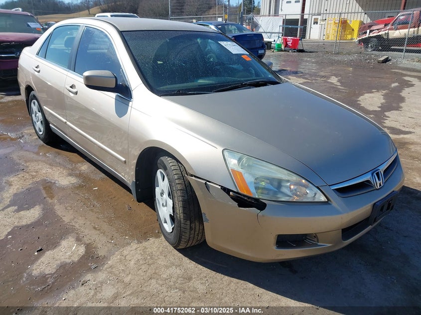 2007 HONDA ACCORD VIN: 1HGCM56437A161120