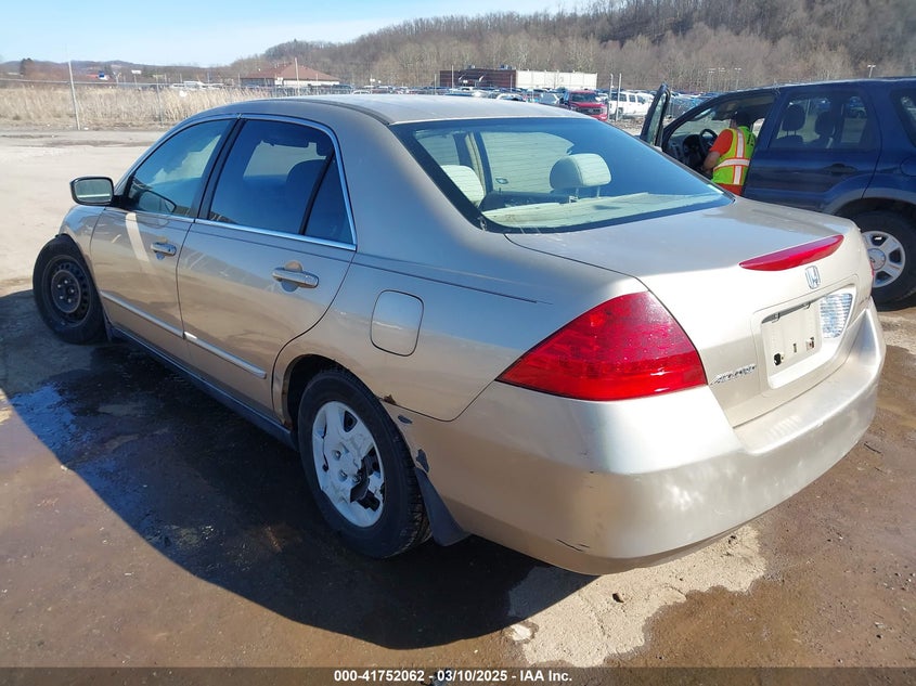 2007 HONDA ACCORD VIN: 1HGCM56437A161120