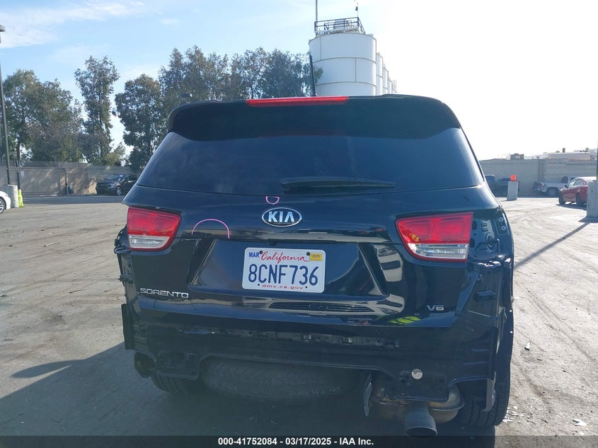 2018 Kia Sorento 3.3L Lx VIN: 5XYPG4A58JG394466 Lot: 41752084