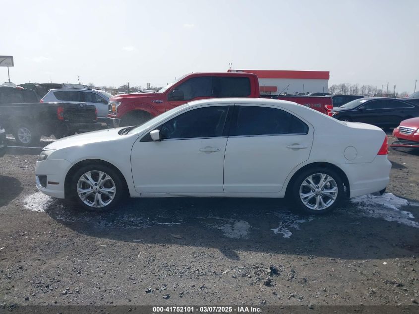 2012 Ford Fusion VIN: 3FAHP0A6C0HA6CR37 Lot: 41752101