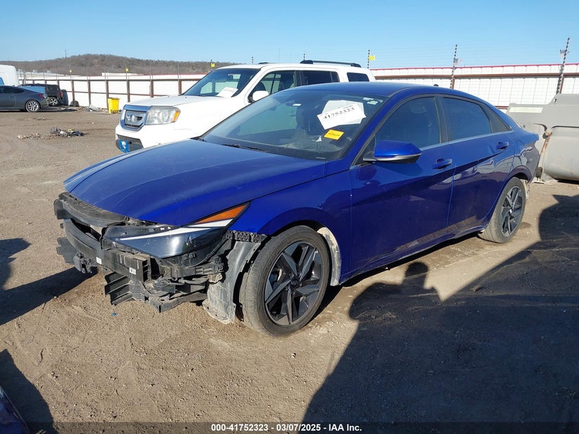 2023 HYUNDAI ELANTRA VIN: KMHLP4AG1PU372487