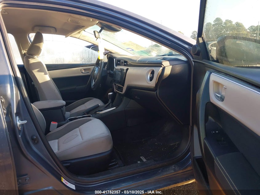 2017 TOYOTA COROLLA VIN: 5YFBURHE0HP576822