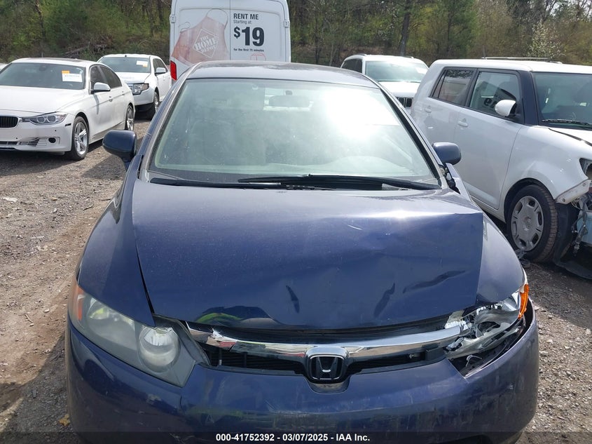 2006 HONDA CIVIC VIN: 1HGFA16526L029332