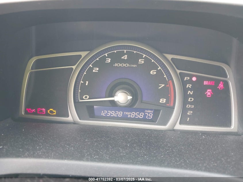 2006 HONDA CIVIC VIN: 1HGFA16526L029332