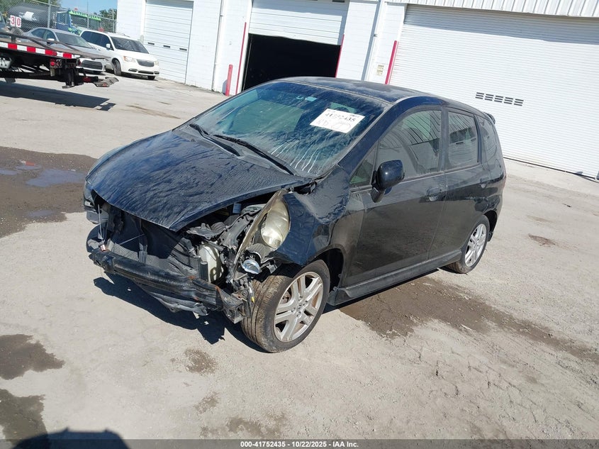 JHMGD38698S068454 2008 HONDA FIT photo no. 2