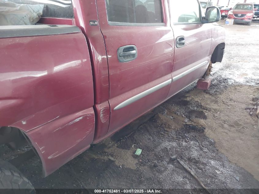 2006 GMC Sierra 1500 Sle2 VIN: 2GTEC13T761207331 Lot: 41752481