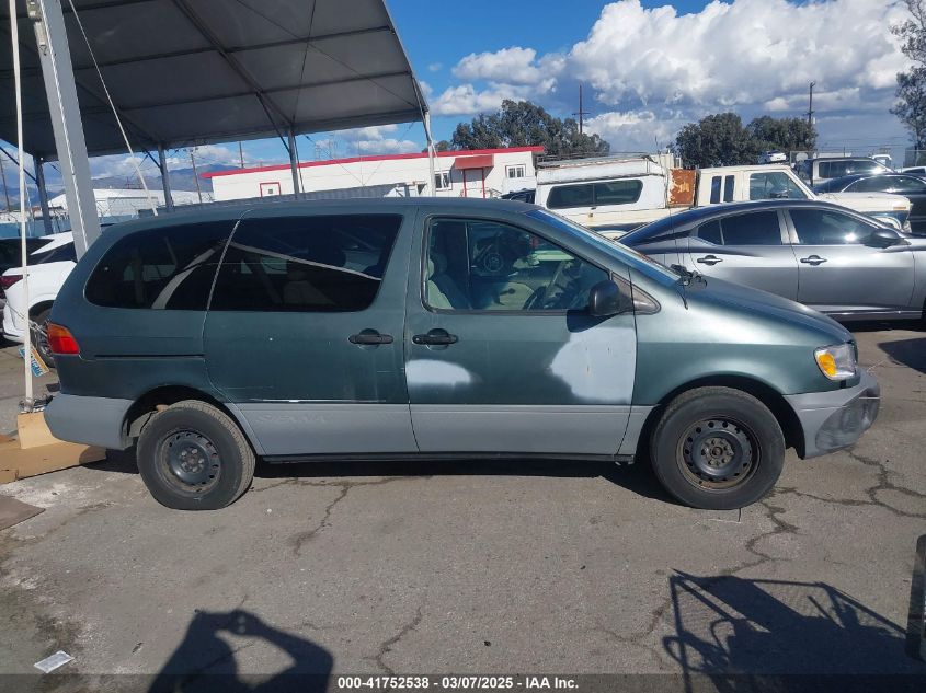 1999 Toyota Sienna Ce VIN: 4T3ZF19C0XU146901 Lot: 41752538