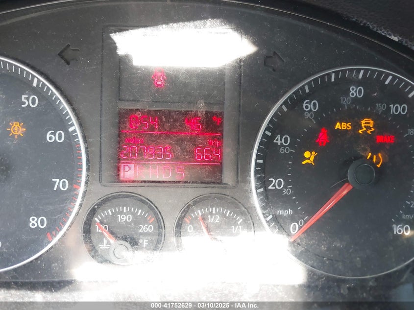 2008 VOLKSWAGEN JETTA VIN: 3VWRZ71K78M059395