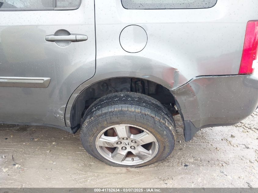 2009 Honda Pilot Ex-L VIN: 5FNYF38569B023266 Lot: 41752634